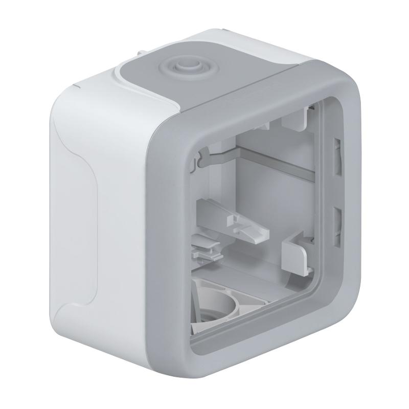 Plexo Серый Коробка 1-ая для наружного монтажа IP55