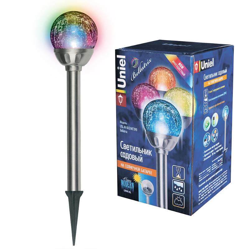 Cветильник садовый декоративный на солнечной батарее Bellatrix USL-M-063/MT390 Серия Modern
