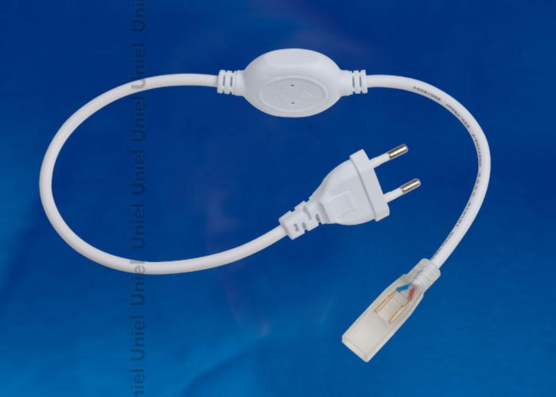 Провод электрический для подключения монохромных LED лент UCX-SP2/A67-NNN WHITE 1 STICKER ULS-3528 220В