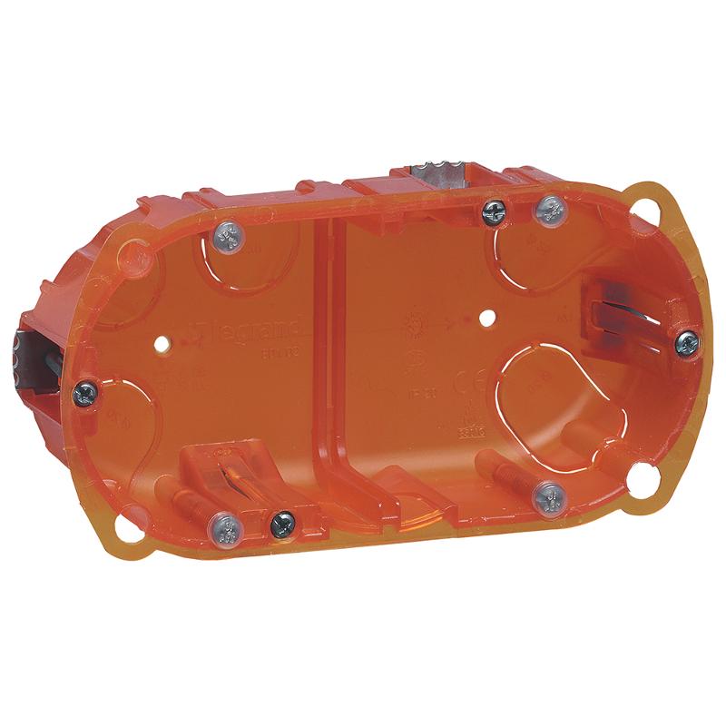 Коробка установочная BATIBOX монт. 2-х мест., 4/5 мод., гл.50мм