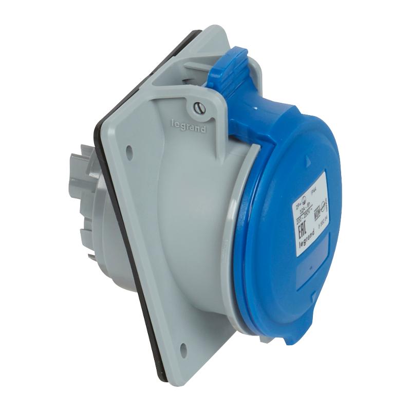 Розетка встраиваемая - 32А - 2К+З - 230 В - IP 44