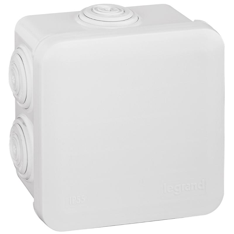 Коробка Plexo распределительная IP55 80х80х45мм Бел.