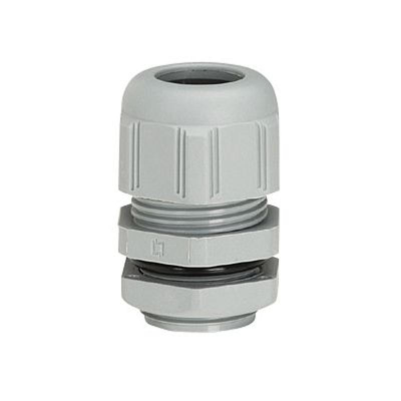 Сальник - Уплотнитель кабельных вводов пластиковый - IP68 - ISO 25 - RAL 7001
