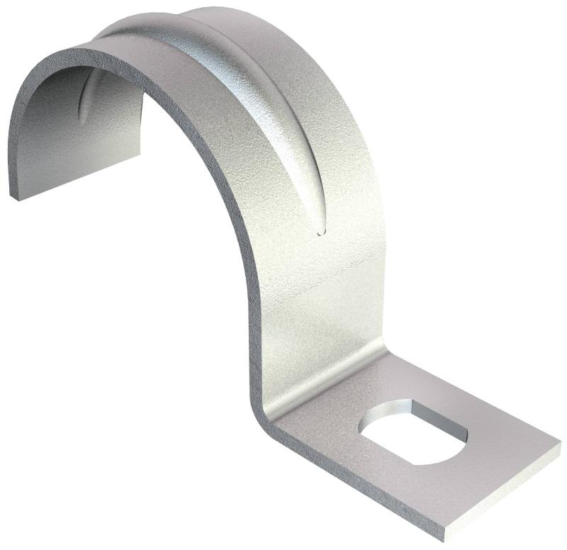 Крепежная скоба металл. однолапковая 20mm (604 20 G)