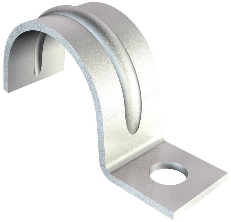 Крепежная скоба металл. однолапковая 20mm (1015 20 G)