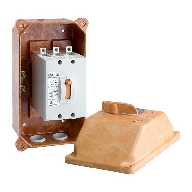 Выключатель автоматический ВА21-29-340010-3,15А-4Iн-400AC-IP54-У2
