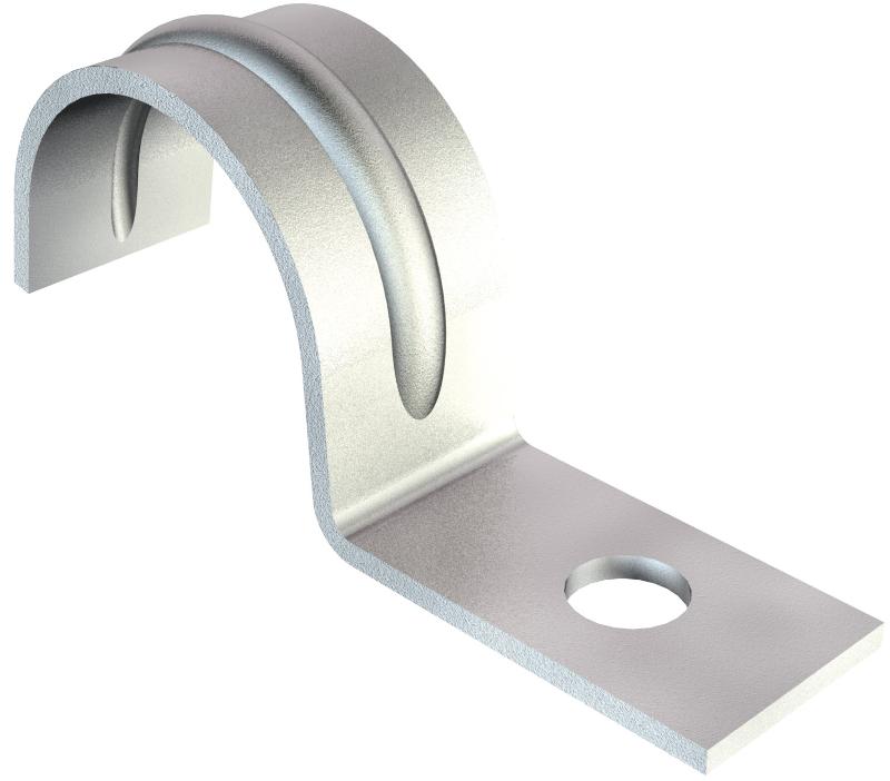 Крепежная скоба металл. однолапковая 20mm (1015 RB 20 G)