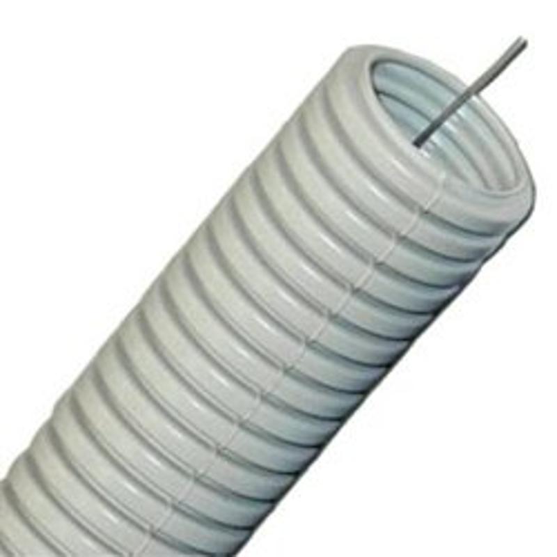 Труба ПВХ гофрир. легкая, с зондом диам…