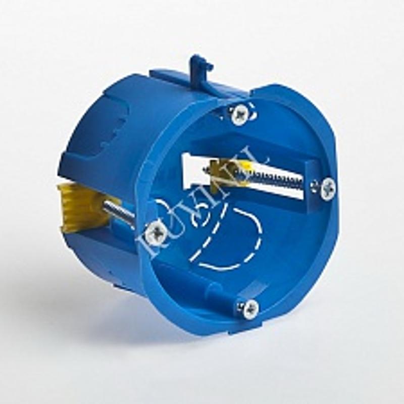 Коробка установочная 65х45 пластиковые лапки (для полых стен)
