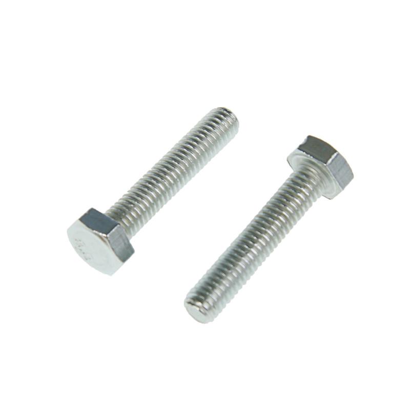 Болт DIN933 с шестигранной головкой оцинк. М6х50 (14 шт) - пакет ( 0,156 кг)