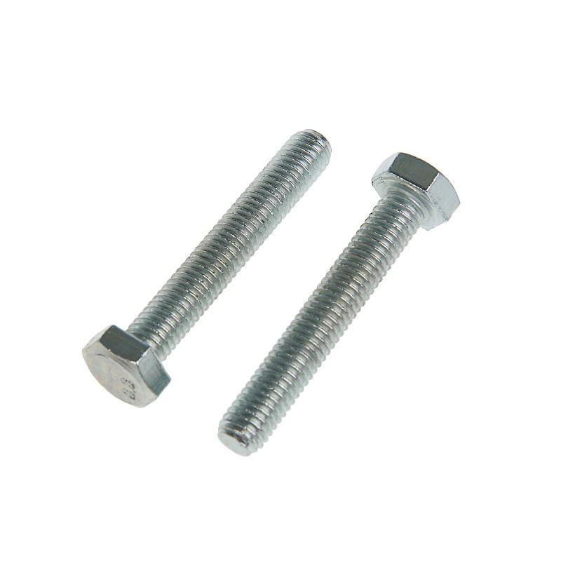 Болт DIN933 с шестигранной головкой оцинк. М8х50 (8 шт) - пакет ( 0,174 кг)