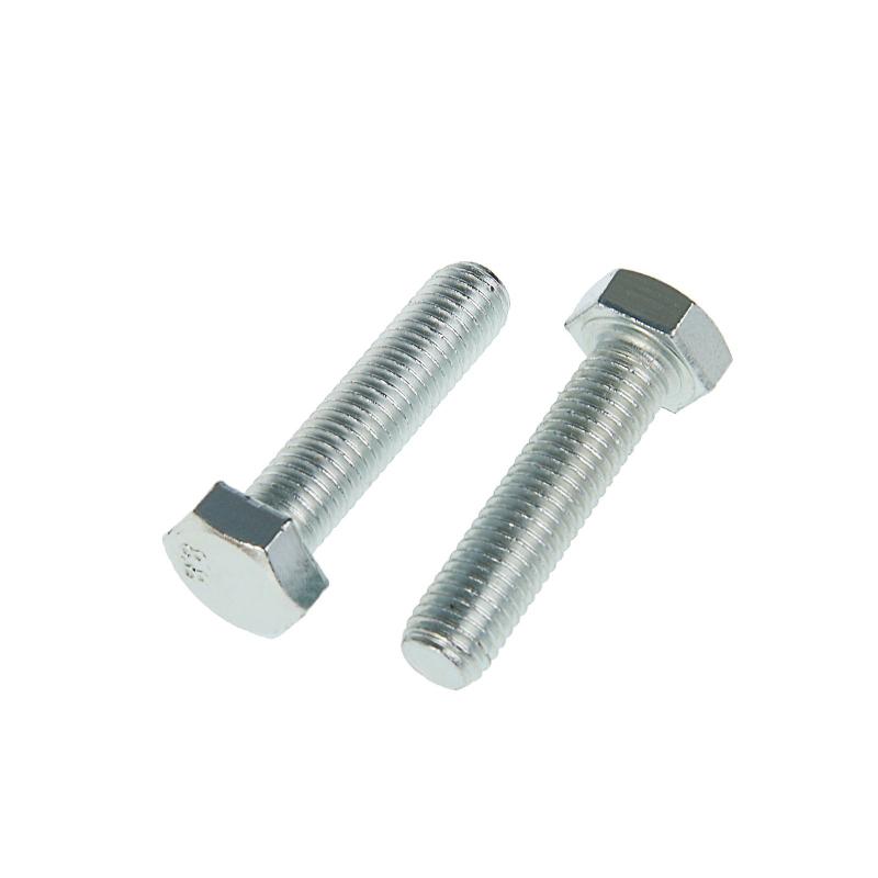 Болт DIN933 с шестигранной головкой оцинк. М12х50 (4 шт) - пакет ( 0,213 кг)