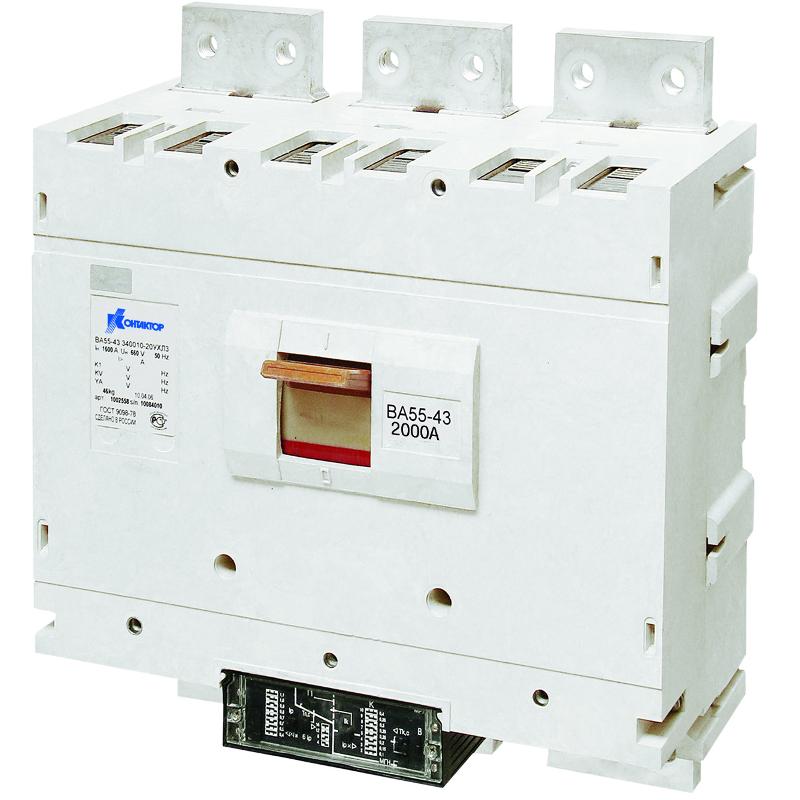 Выключатель автоматический ВА56-43-301878-00УХЛ3 1600А,690В