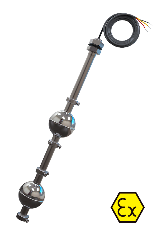 Датчик уровня поплавковый ПДУ-3.2.550.400.К/10-ЕХ