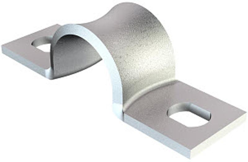 Крепежная скоба металл. однолапковая 4mm (WN 7855 B 4)