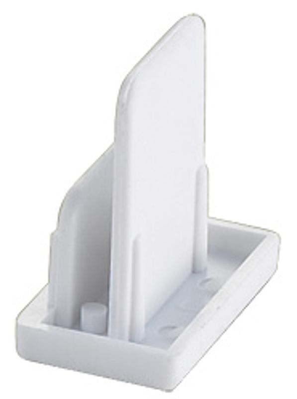 Заглушка торцевая для шинопровода белый UFB-Q121 C21 WHITE 1 POLYBAG