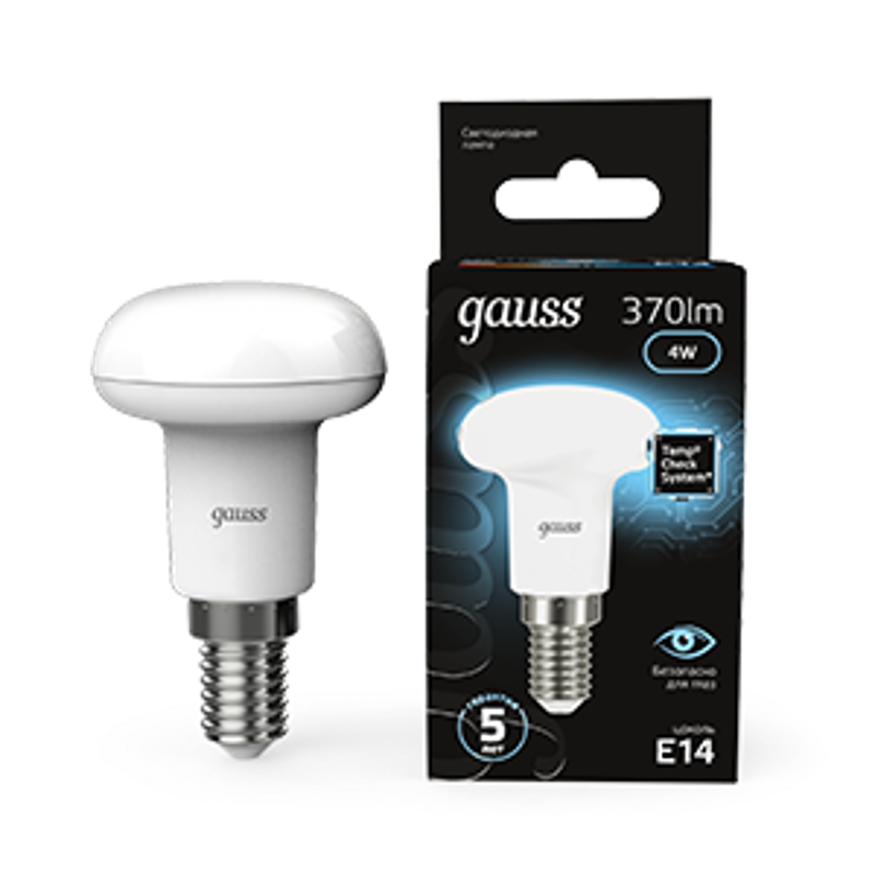 Лампа светодиодная LED 4Вт E14 220В 4100К Reflector R39