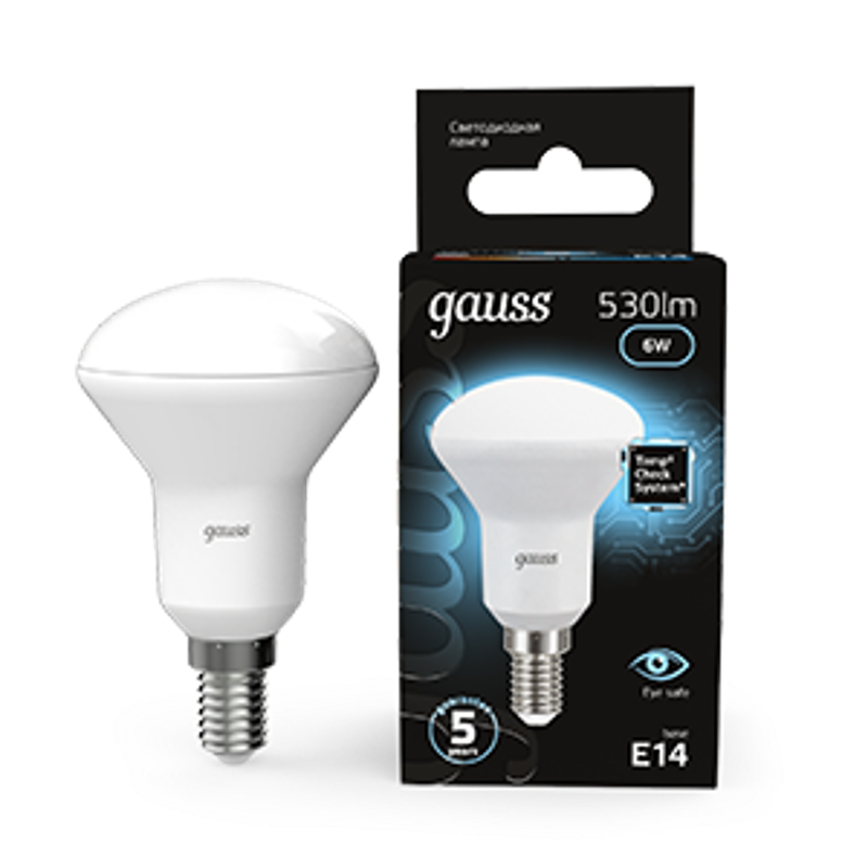 Лампа светодиодная LED 6Вт E14 220В 4100К Reflector R50