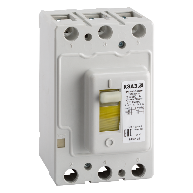 Выключатель автоматический ВА57-35-330010-80А-800-690AC-УХЛ3