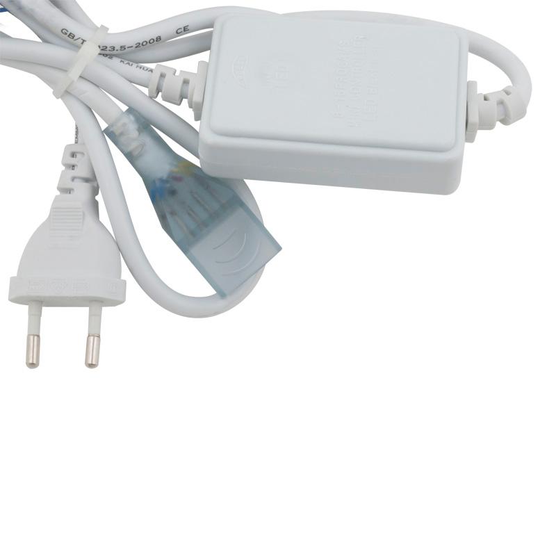 Провод электрический для подключения RBG LED лент UCX-Q220 SP4/B67-RGB WHITE 1 STICKER ULS-5050 220В. 7х14мм.