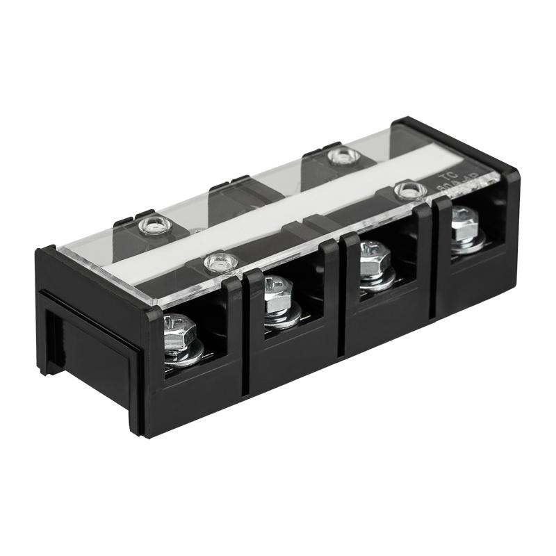 Блок зажимов клеммный БЗН ТС-604 16мм2 60A 4 пары