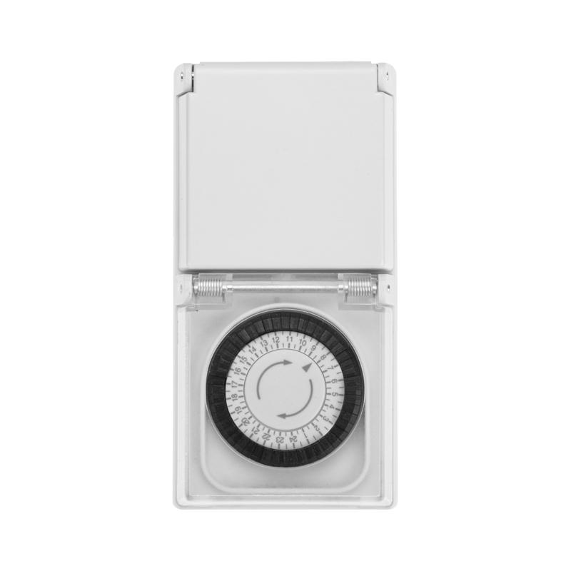 Розетка с механическим таймером в защитном корпусе IP 44 RX - 23