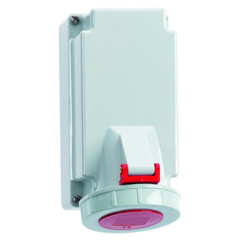Розетка настенная 16A 5p 400V 6h IP67 Quick-Connect корпус 170x90 мм I 110094-Bals I Bals