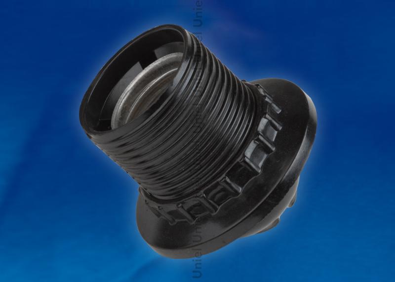 ULH-03-E27R-Bakelite Патрон подвесной с кольцом карболитовый Е27