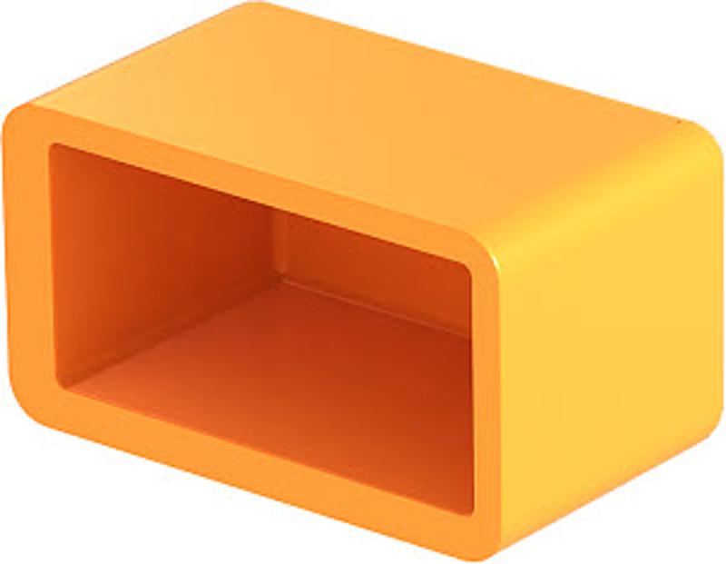 Защитный колпачок для рейки 38,6x21,6x16mm (CM3518 SK)