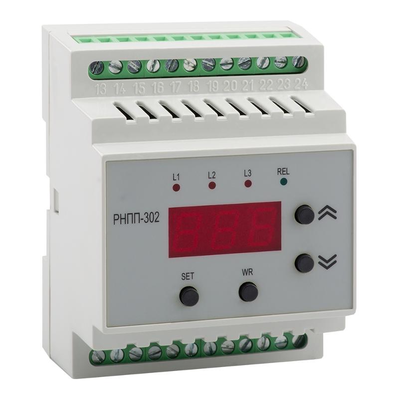 Реле контроля напряжения и фаз OptiDin РНПП-302-У3