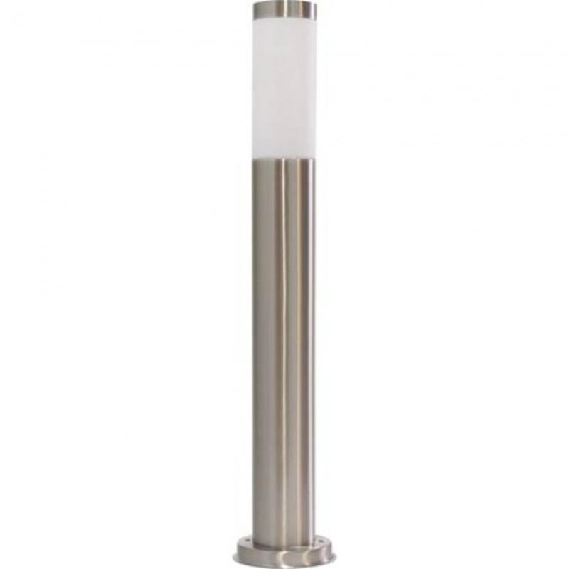 Светильник садово-парковый DH022-650, Техно столб, max.18W E27 230V, серебро
