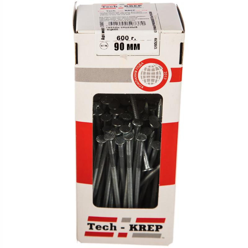 Гвоздь ершеный оцинк. 90 (600 г) - коробка