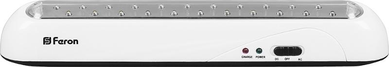 Светильник аварийного освещения аккумуляторный EL14 22 LED AC/DC Li-ION батарея, белый 350 *50*55 мм