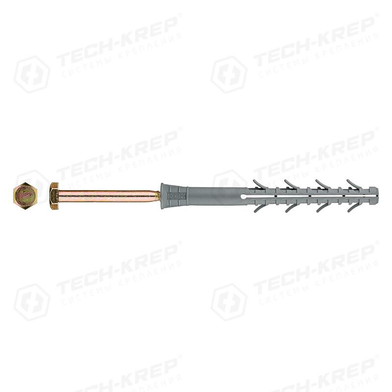 Фасадный дюбель TSX 10х120 (6 шт)- пакет ( 0,235 кг)