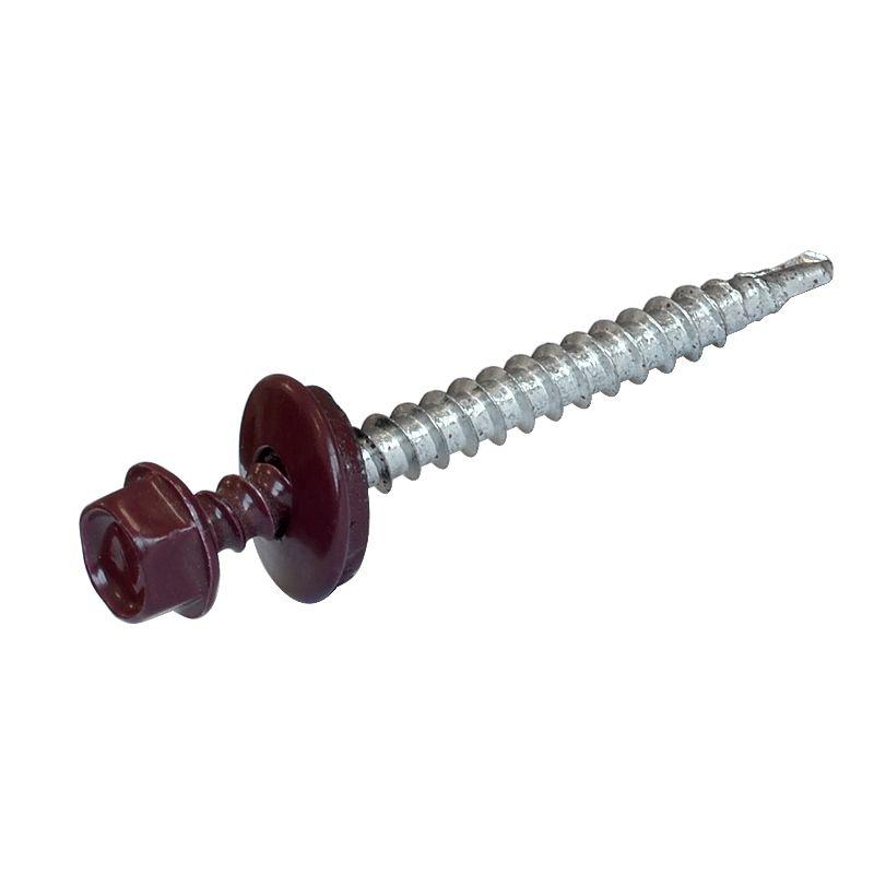 Саморез КР св. 4,8х51 RAL-3005 (винно-к…