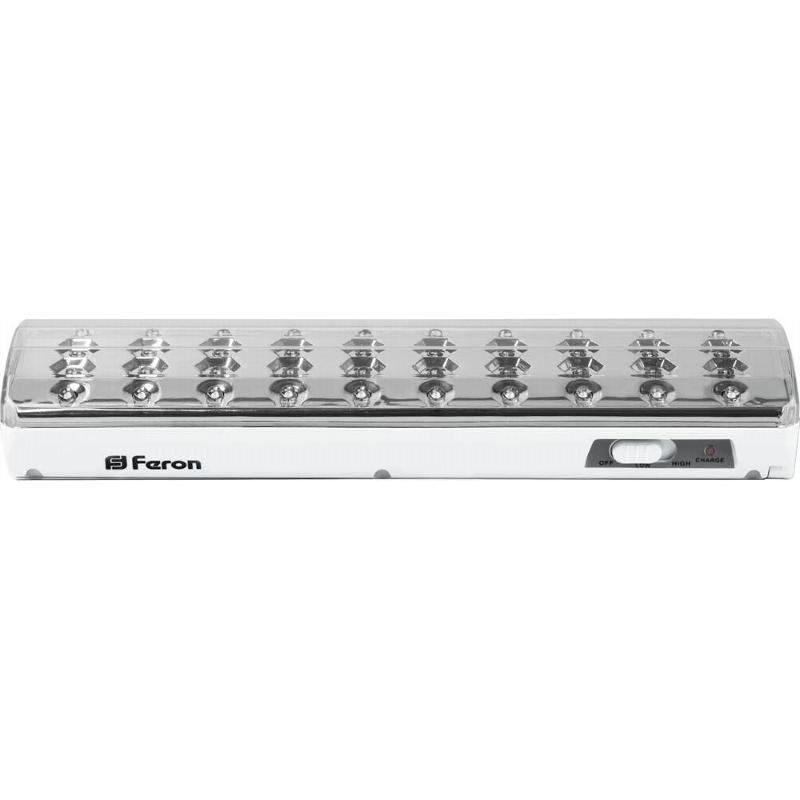 Светильник аварийного освещения аккумуляторный EL21 40 LED DC Li-ION батарея, белый 258*67*42 мм
