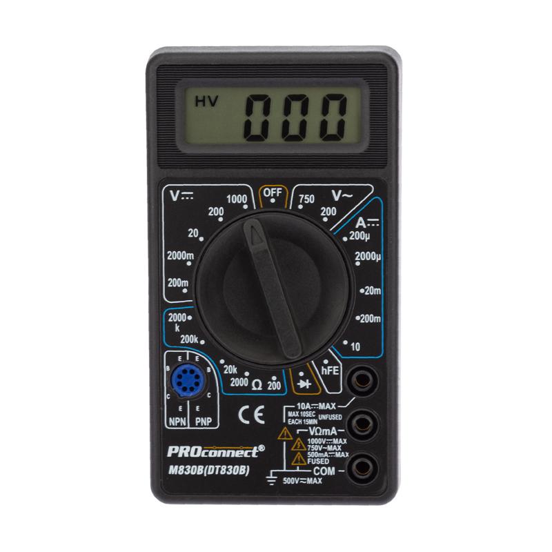 Портативный мультиметр M830B (DT830B) P…