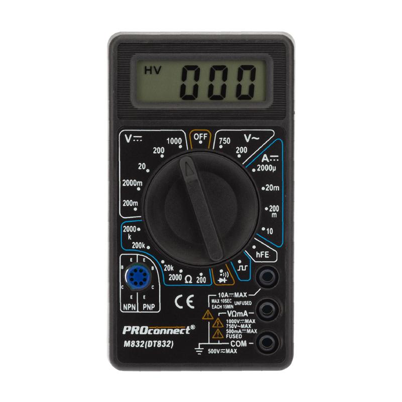 Портативный мультиметр M832 (DT832) PRO…