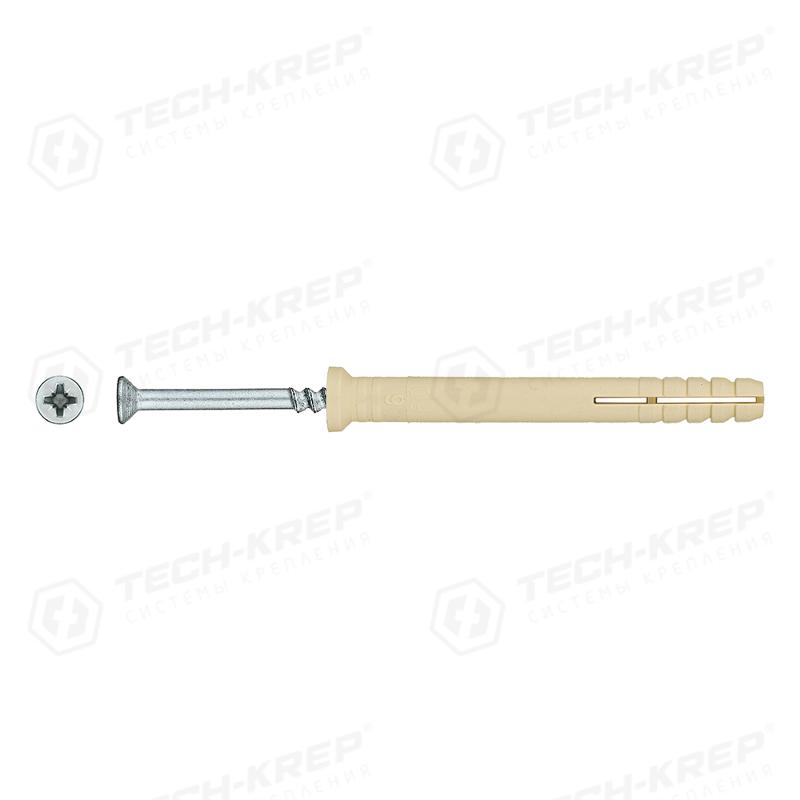 Дюбель-гвоздь нейлон пот. SMX-L 6х60 (1000шт) - накл. ( 5,580 кг)
