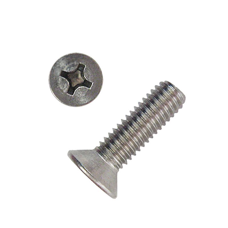 Винт DIN 965 с потайной головкой оцинкованный M4х20 (1500шт)