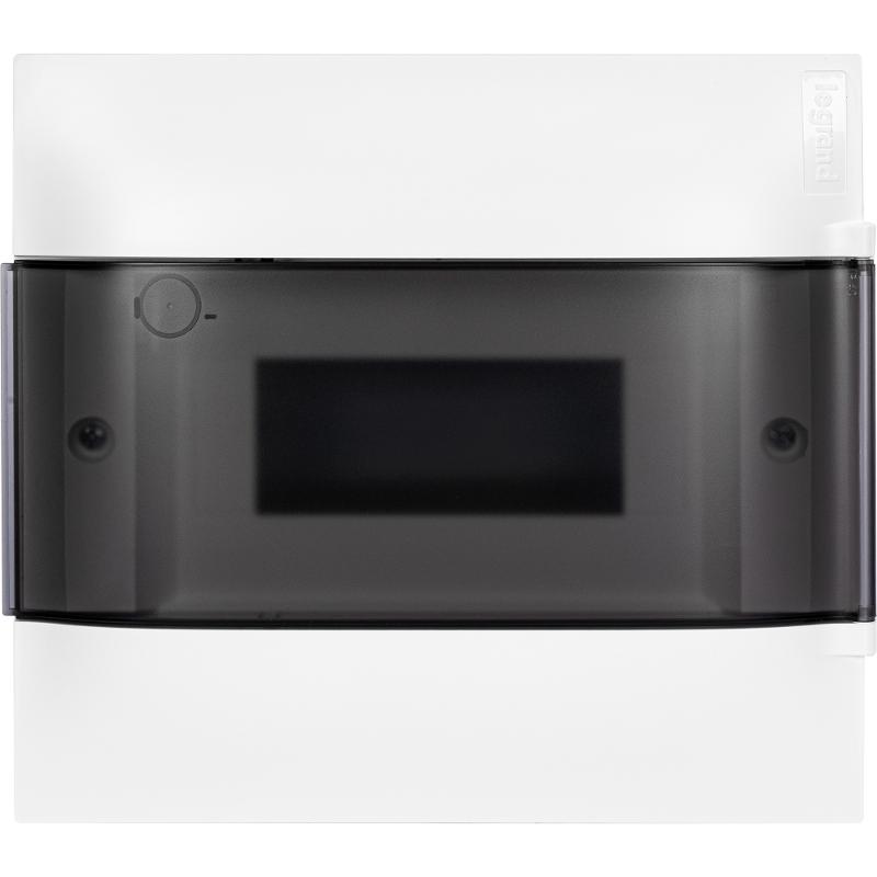 Practibox S Пластиковый щиток Встраиваемый (в полые стены) 1X8 Дымчатая дверь