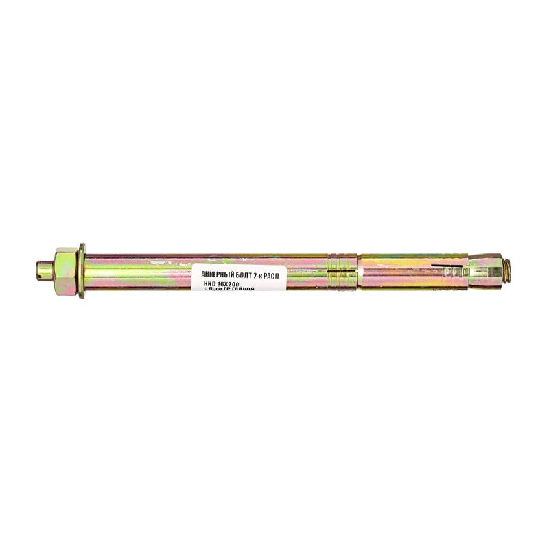 Анкерный болт 2-х расп.HND16*200 с 6-ти гр.гайк- накл. Tech- Krep ( 0,238 кг)