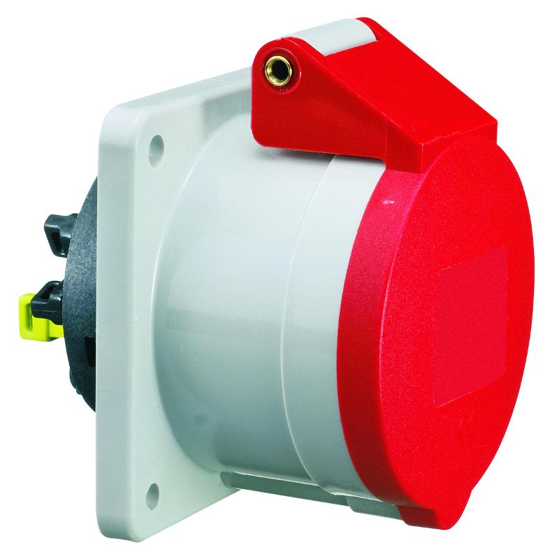 Розетка встраиваемая 16A 3p(2P+PE) 9h 400V IP44 Quick-Connect 13687 I 13687-Bals I Bals