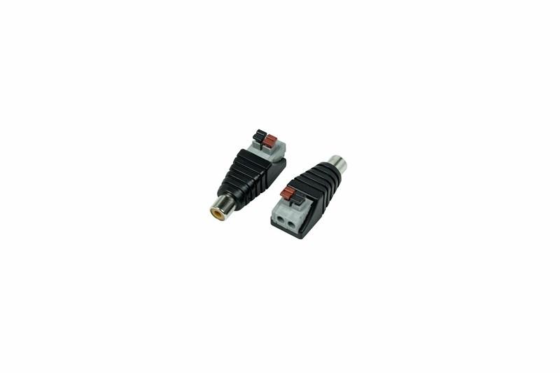 РАЗЪЕМ гн RCA с быстрозажимной колодкой (блистер)