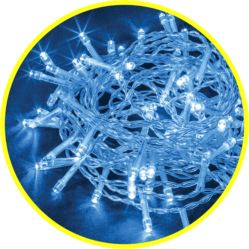 Гирлянда световая  NGF-S01-100B-10-11.5m-230-C8-TR-IP20