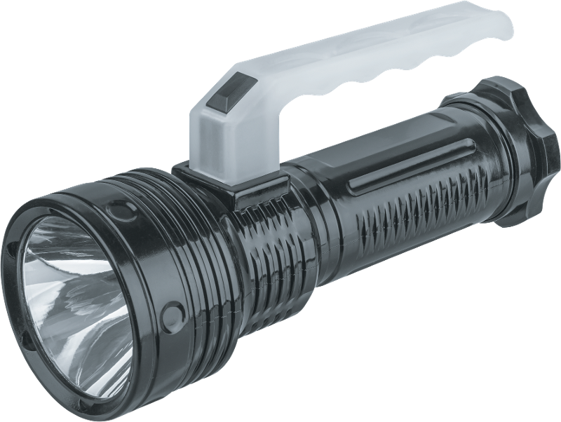 Фонарь универсальный NPT-CP18-3AA Пласт. 1LEDх1Вт,3 режима,короб.