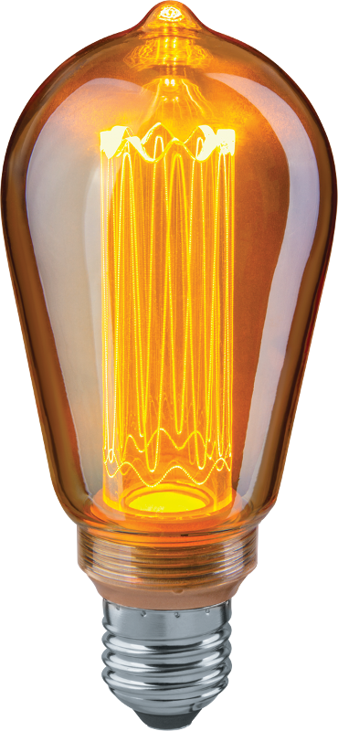 Лампа светодиодная NLL LED NLL-SC17-ST64-4-230-1.8K-E27-PMMA