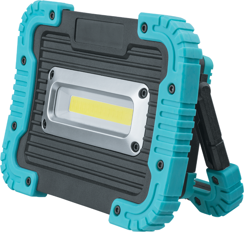 Фонарь прожекторный  NPT-SP22-ACCU 10Вт COB LED,700лм, акк.3,7В 3Ач.