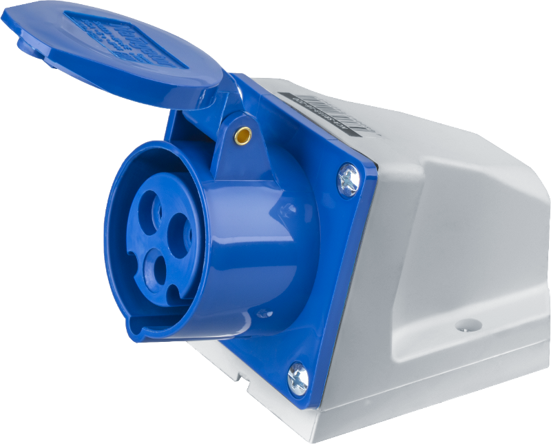 Розетка 14 294 NCA-SR113-16-220 стационарная наружная 16А 2P+PE IP44