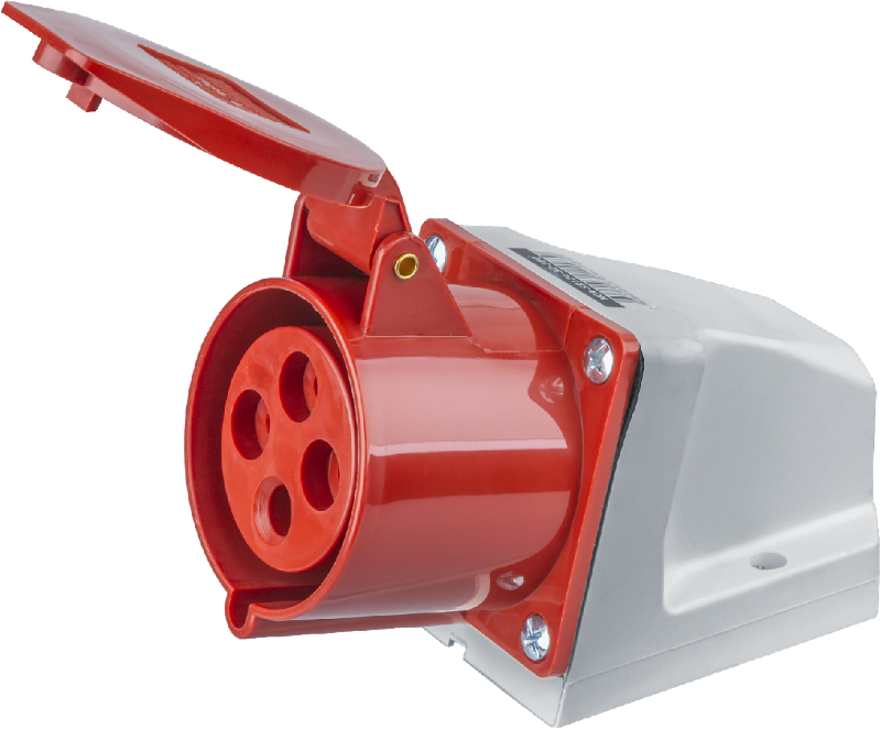 Розетка 14 298 NCA-SR124-32-380 стационарная наружная 32А 3P+PE IP44